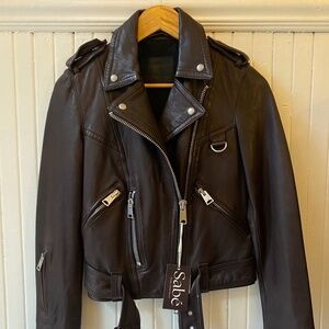 All Saints women's biker jacket